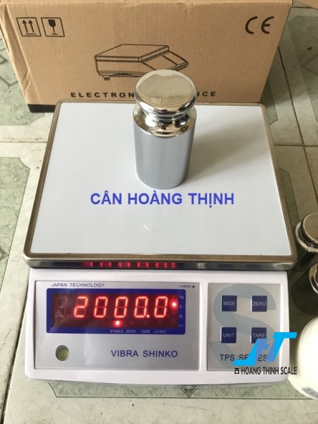 Cân điện tử vibra shinko tps 3kg Là dòng cân thông dụng, chuyên dùng cho cân trọng lượng, sử dụng nhiều với đơn vị đo khác nhau kg,g,Ib,oz