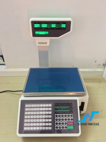 Cân siêu thị in tem dán TMA là mẫu cân tính giá được thiết kế dành cho các cửa hàng hoa quả, thực phẩm, thịt, bánh kẹo