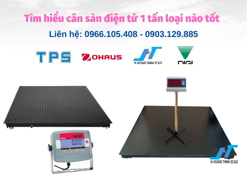 Để chọn được loại cân sàn điện tử 1 tấn tốt nhất, bạn cần cân nhắc về các tiêu chí như chất lượng, thương hiệu, giá thành và nhu cầu sử dụng, hãy cùng tìm hiểu qua bài viết này nhé