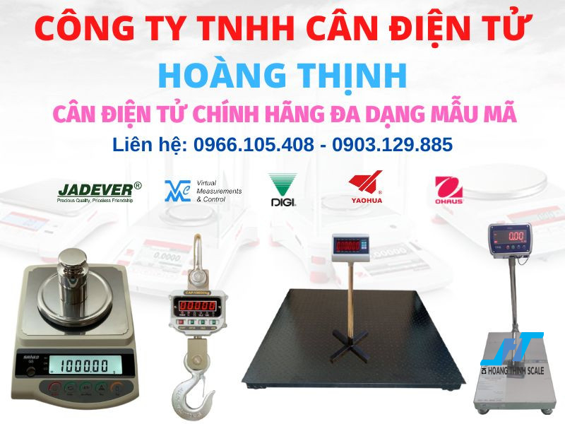 Cân Hoàng Thịnh công ty cung cấp cân điện tử chính hãng nhập khẩu với đa dạng mẫu mã đáp ứng theo nhu cầu doanh nghiệp lớn vừa và nhỏ, tư vấn cân điện tử lh 0966.105.408