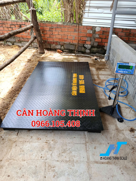 Sàn cân bò 1 tấn